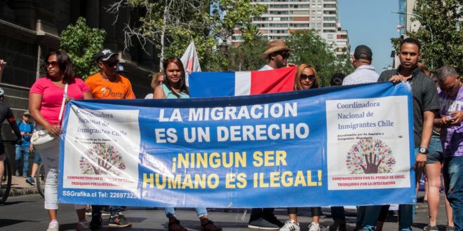 Foto: Coordinadora Nacional de Inmigrantes de Chile